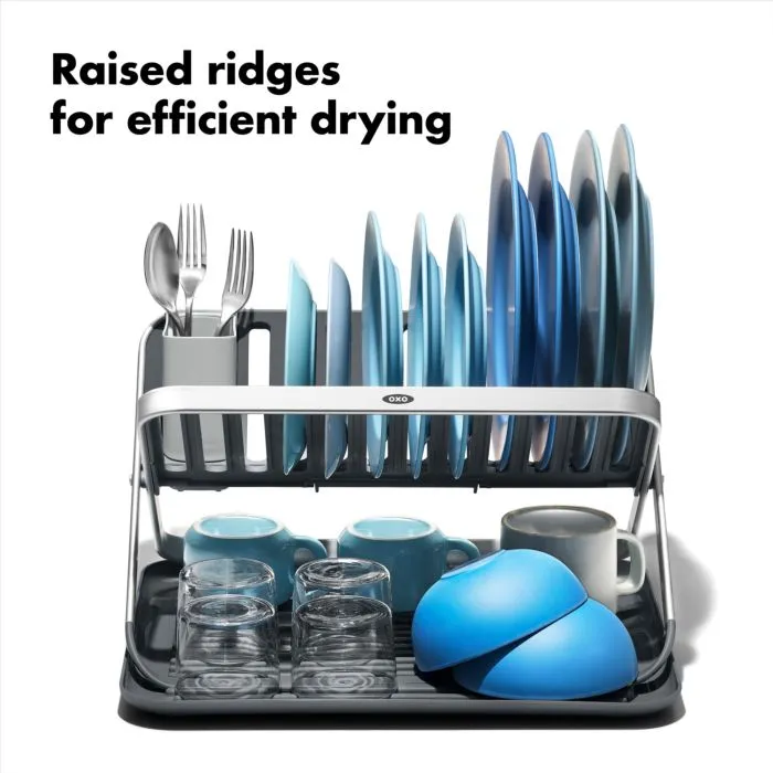 Aluminum Folding Dish Rack by OXO