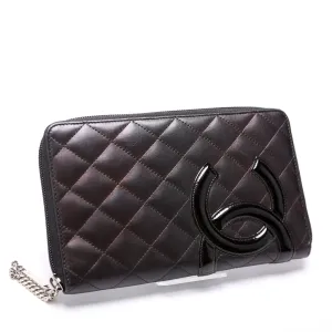 Cambon Ligne Zip Around Organizer Wallet