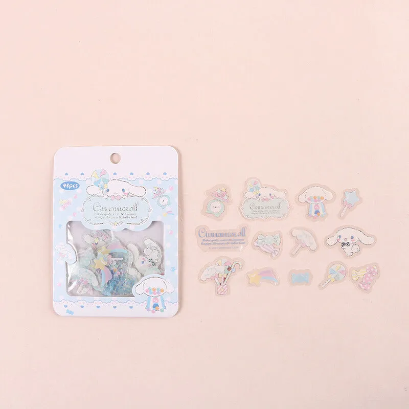 Candy Series Cinnamoroll PVC Stickers 48pcs/pack