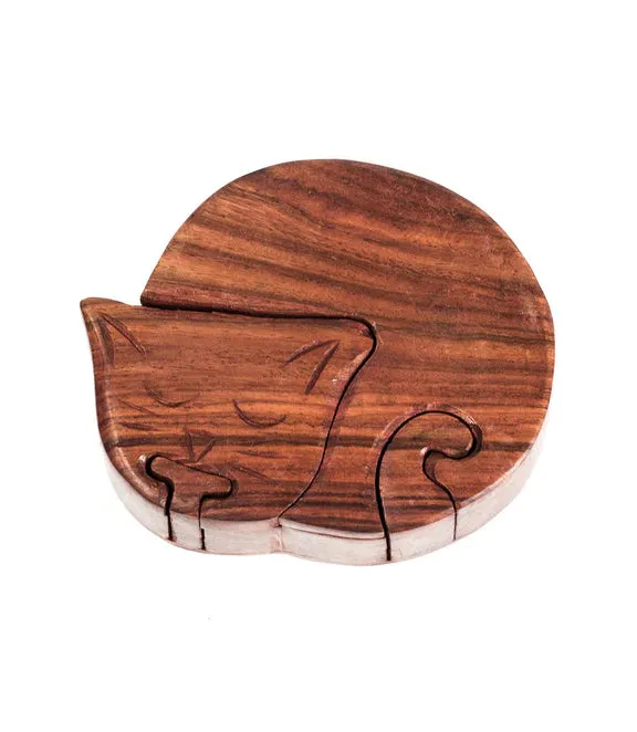 Cat Puzzle Box