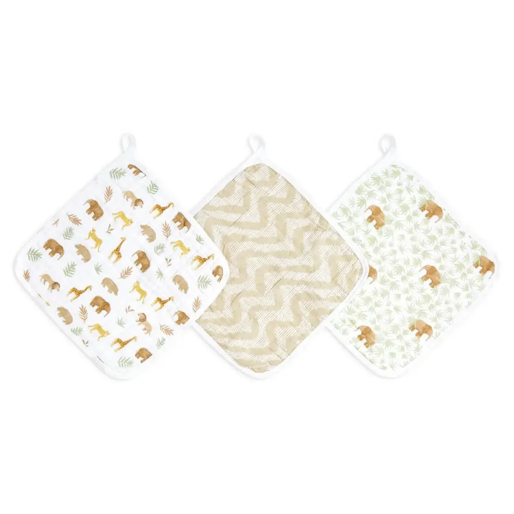 Classic Washcloth 3 Pack Tanzania