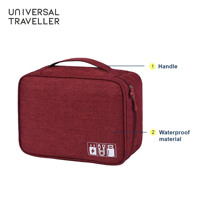 Free Cable Organizer Pouch (Random Color)