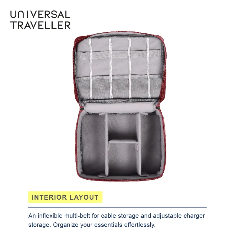 Free Cable Organizer Pouch (Random Color)