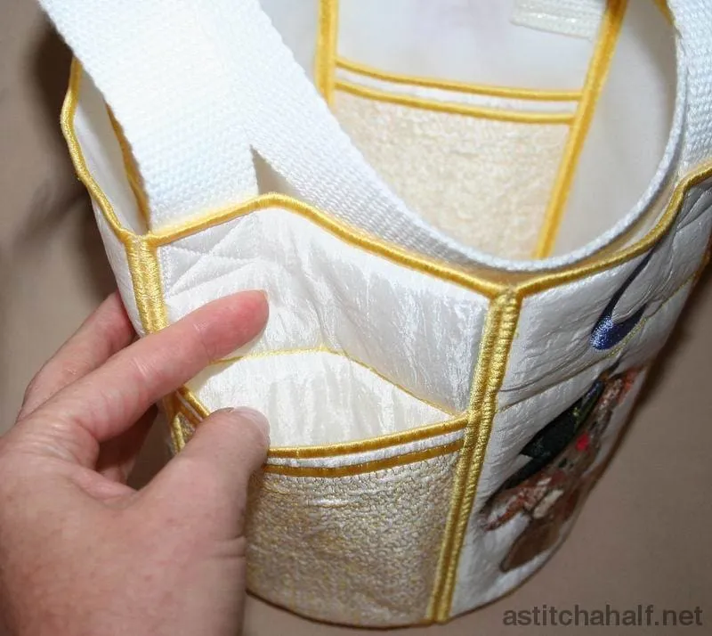 Fuzzy Bucket Tote ABC