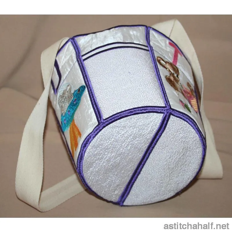 Fuzzy Bucket Tote S T U