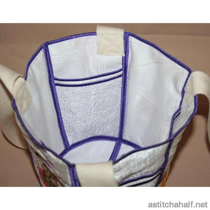 Fuzzy Bucket Tote S T U