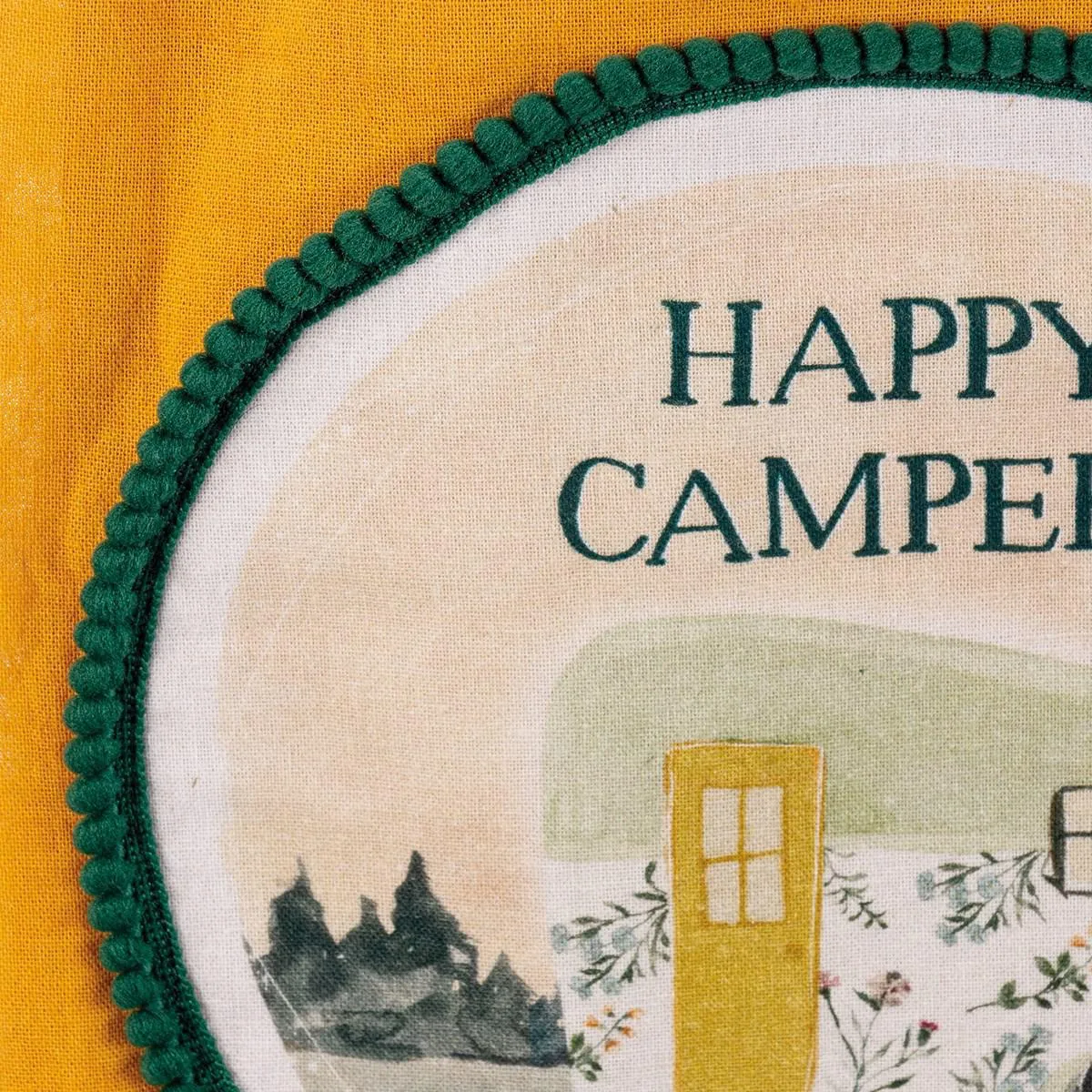 HAPPY CAMPERS LIVE HERE KITCHEN TOWEL