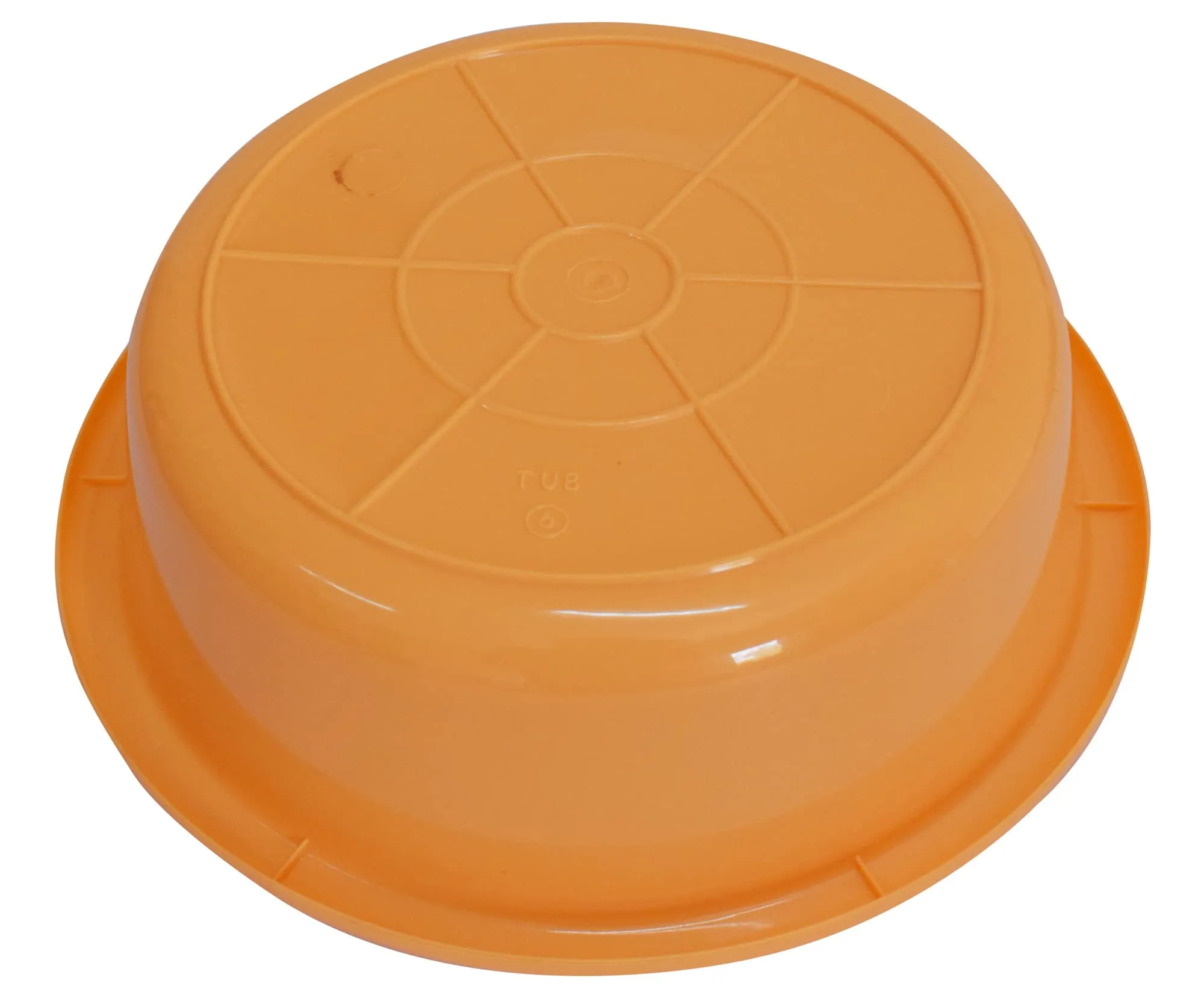 Heart Home Multiuses Plastic Knead Dough Basket/Basin Bowl For Home & Kitchen 6 Ltr- Pack of 2 (Yellow & Red) 52HH3840
