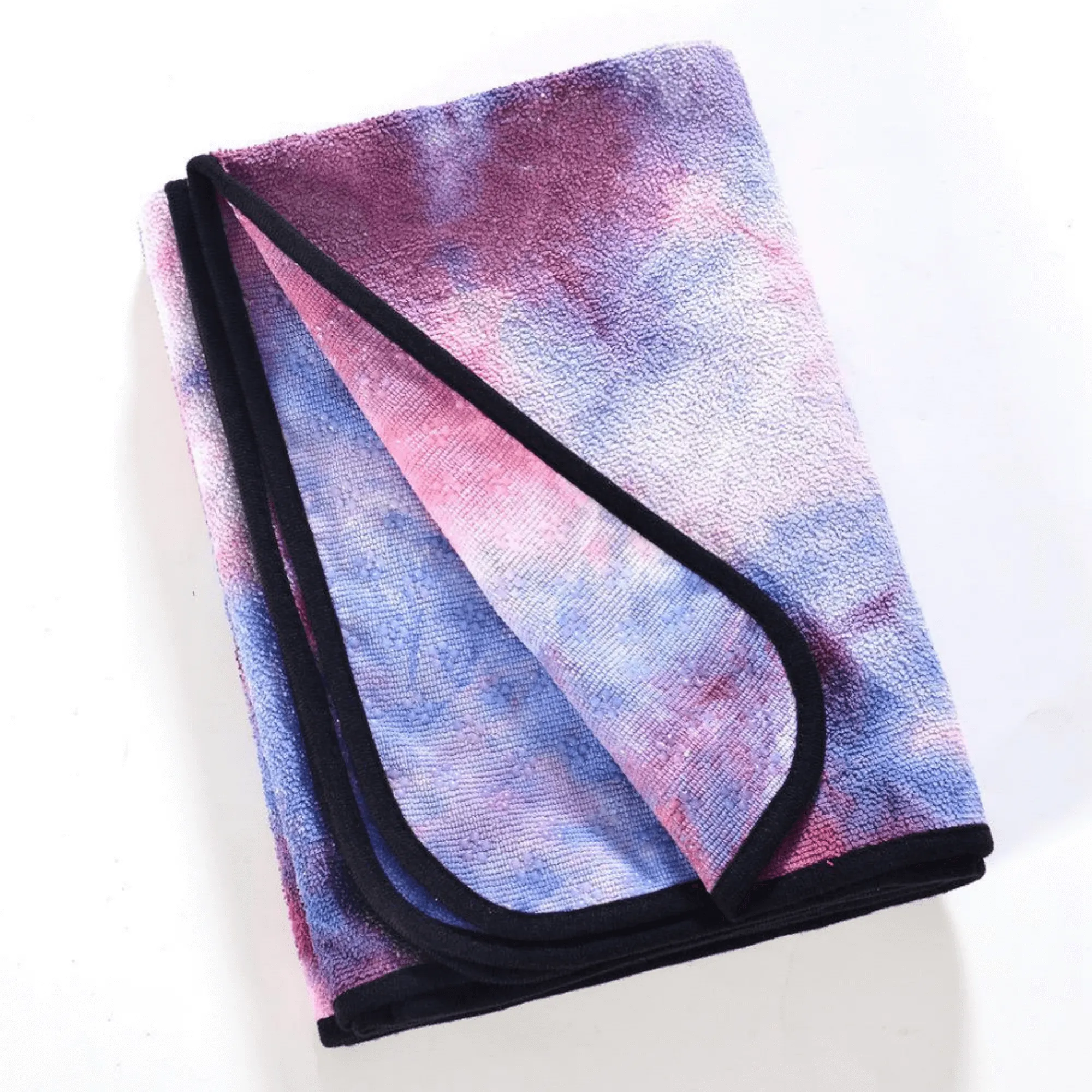 JupiterGear Tie Dye Yoga Mat Towel with Slip-Resistant Grip Dots