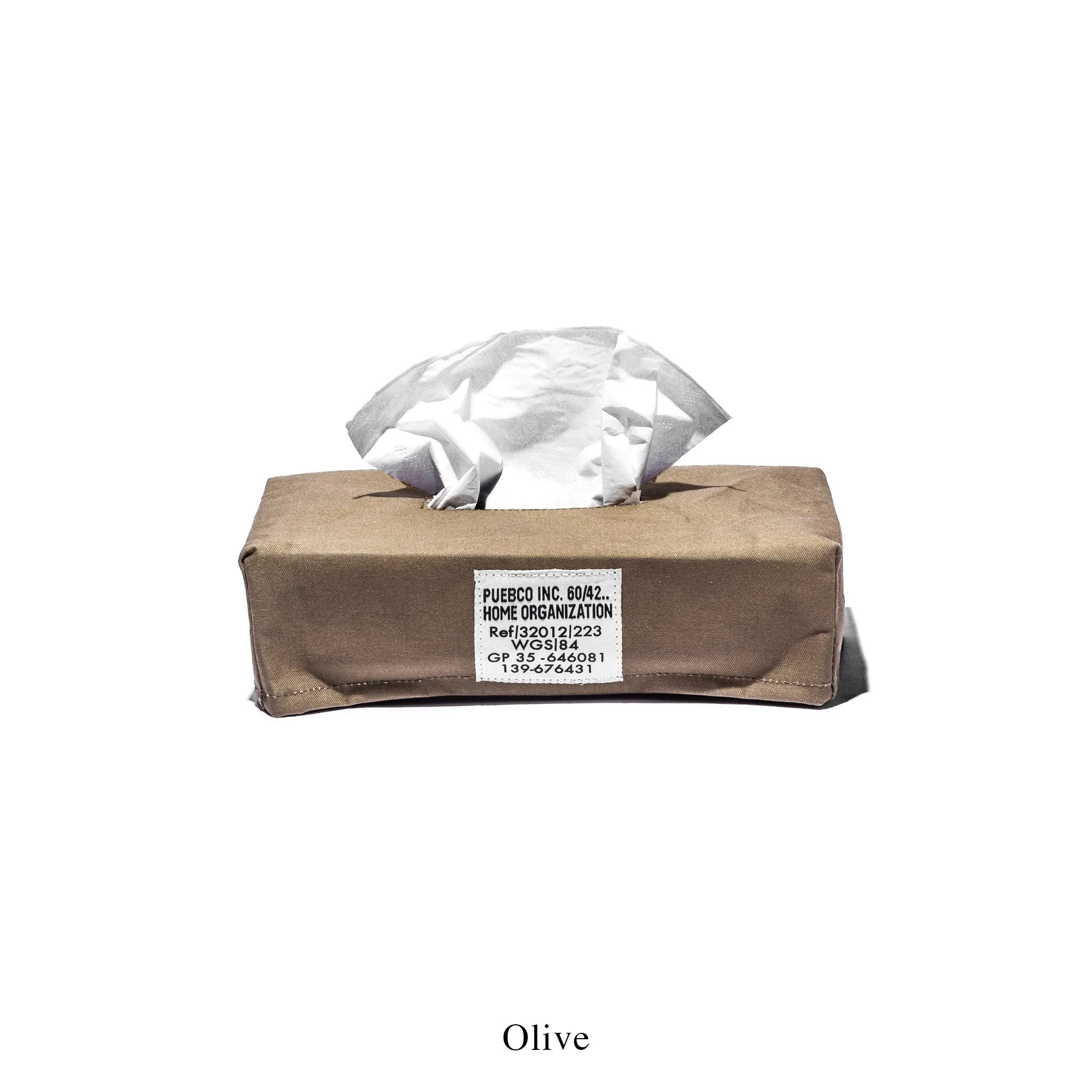 LAMINATED FABRIC TISSUE BOX COVER