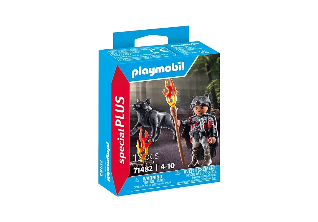 Playmobil Special Plus: Warrior with Wolf 71482