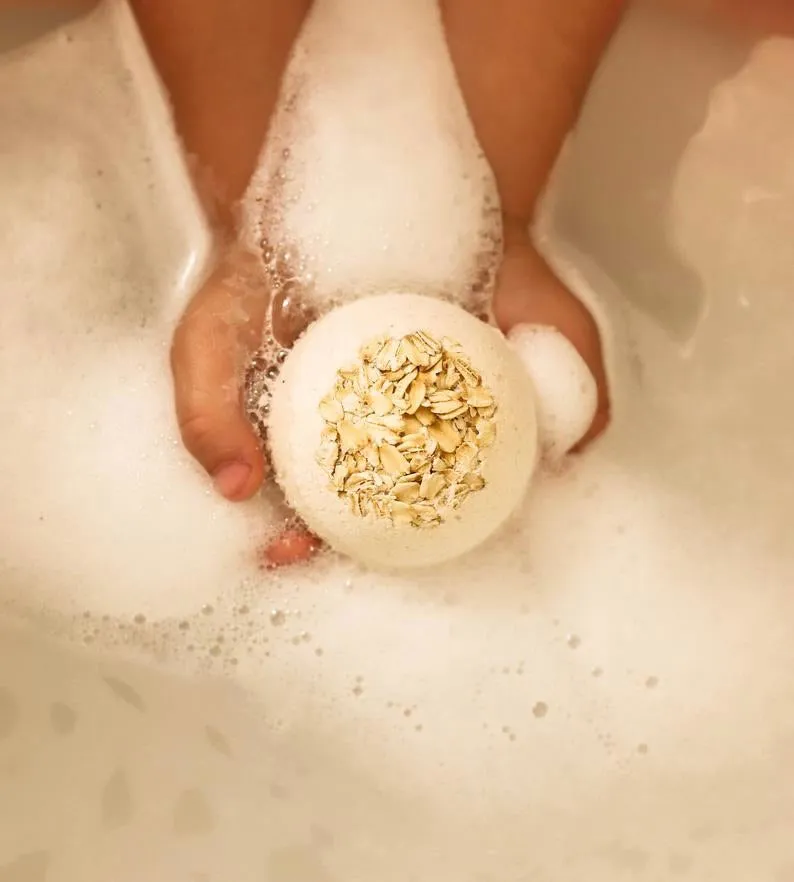 Poppy And Petunia Eczema Bath Bomb