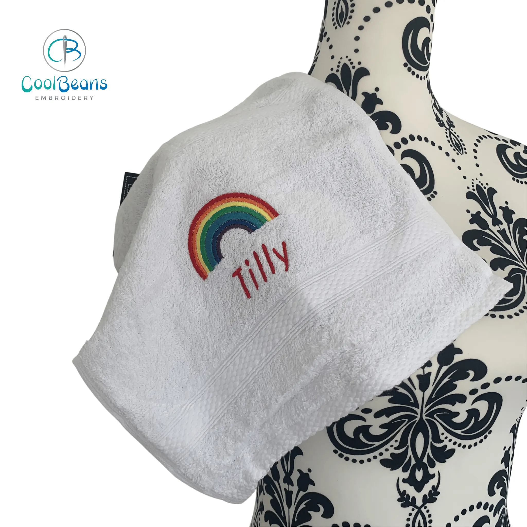 Rainbow Towels - Personalised