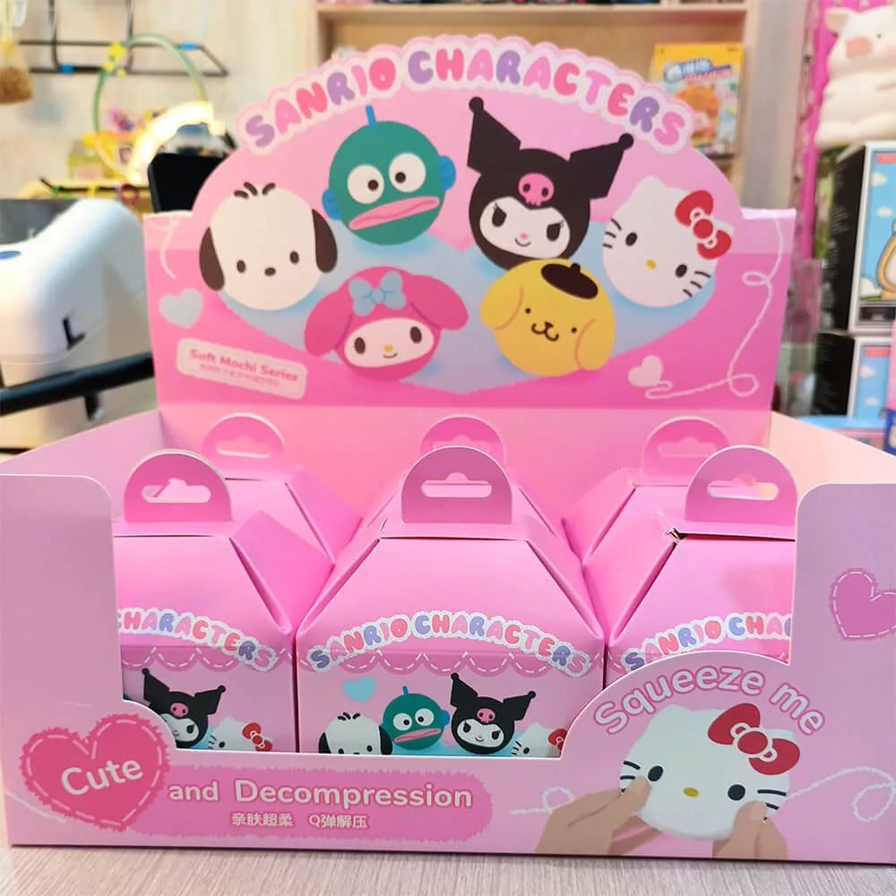 Sanrio Soft Mochi Plushie Squishy Charm Blind Box
