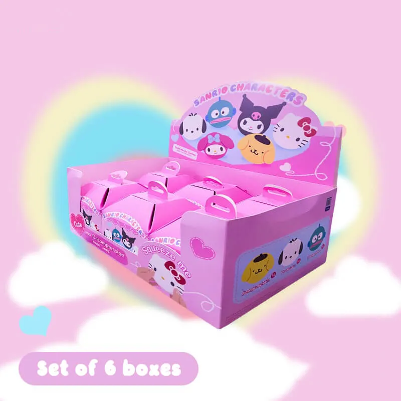 Sanrio Soft Mochi Plushie Squishy Charm Blind Box