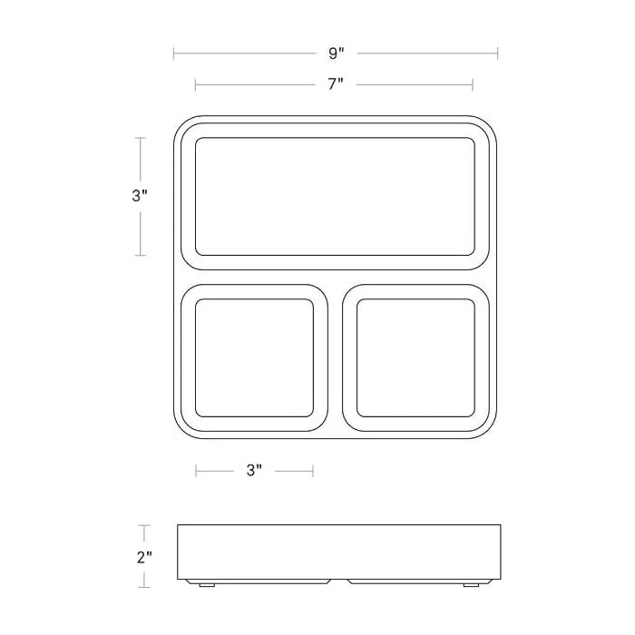 Square One Organizer Tray