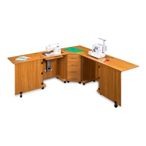 Sylvia Model 1350 Combo Cabinet in Teak