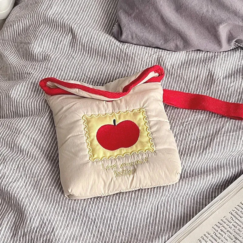 UAKISS  -  1 Piece Sweet Student Lipstick Bag for Girl Korean Fashion Sanitary Tissue Storage Bag Portable High Capacity Coin Keychain Bag