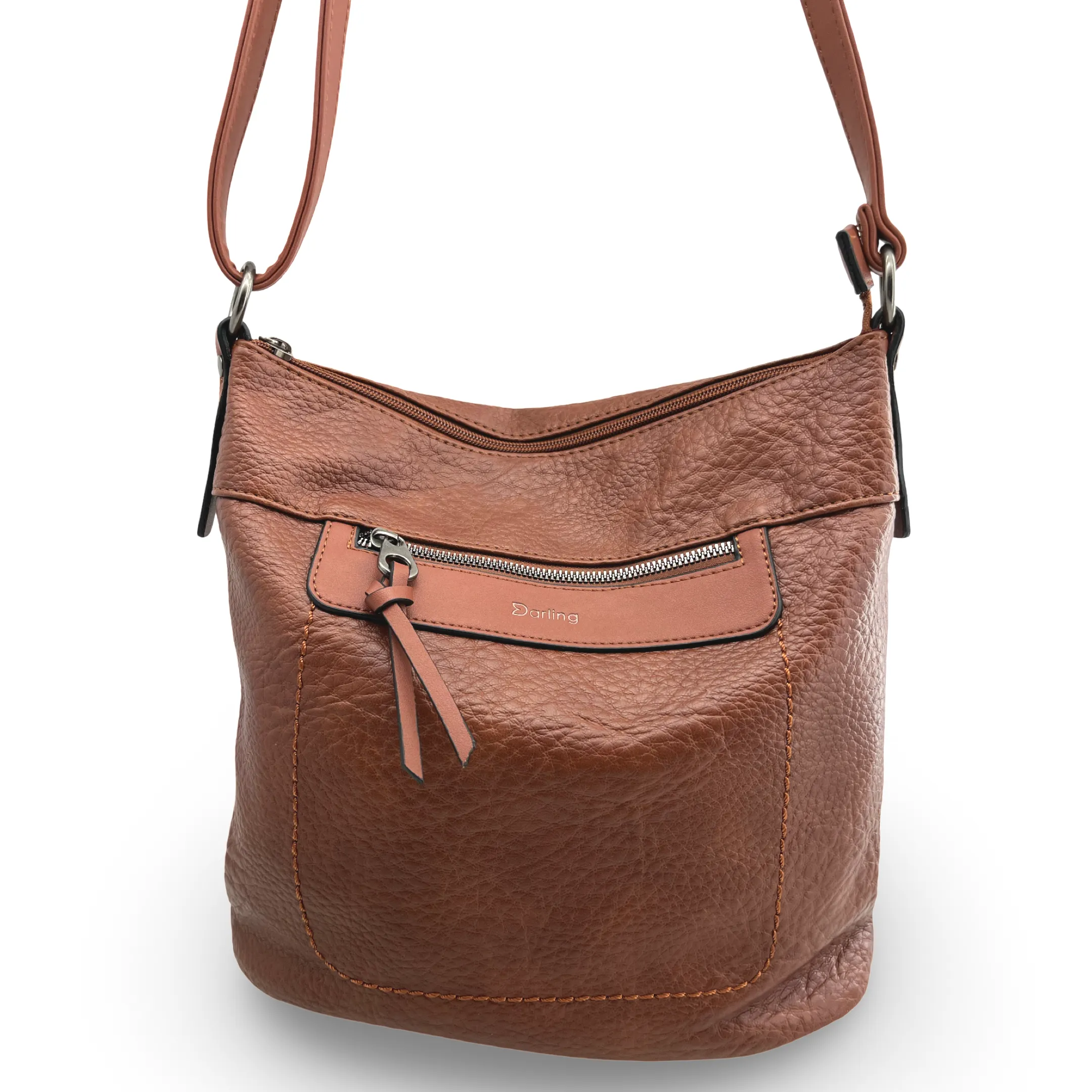 YD-9551 - Vegan Leather Shoulder Bag - 9 Colors